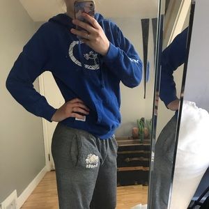 Ten tree blue sweater! :)